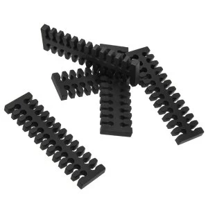 Image of BitFenix Alchemy 2.0 5x 24 Slot 4mm SoftHold Rubber Cable Comb Pack
