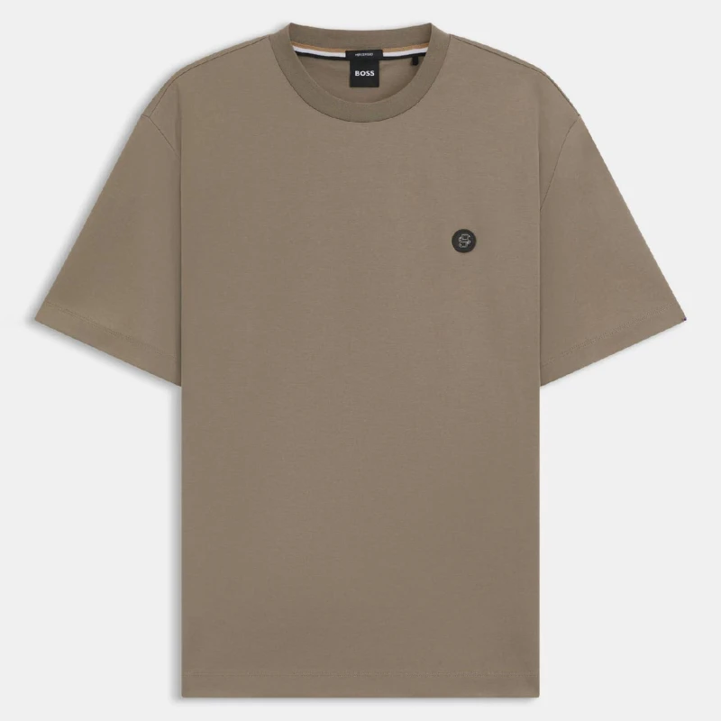 Image of Boss C-Taut 01 Double B Monogram T-Shirt Brown male 4XL