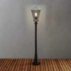 Image of Benu Outdoor Classic Galvanised Steel Bollard Lantern, IP23
