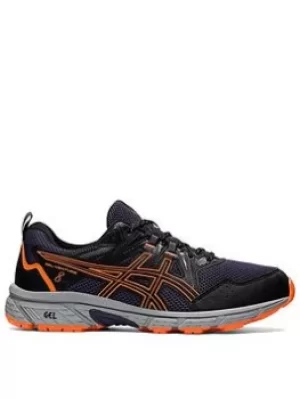 Image of Asics Gel-venture 8, Black/Grey/Orange, Size 10, Men