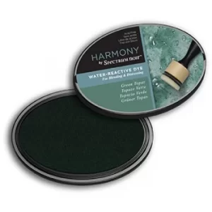 image of Spectrum Noir Ink Pad Harmony Water Reactive Green Topaz