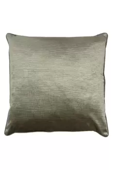 image of Stella Embossed Snakeskin Piped Cushion