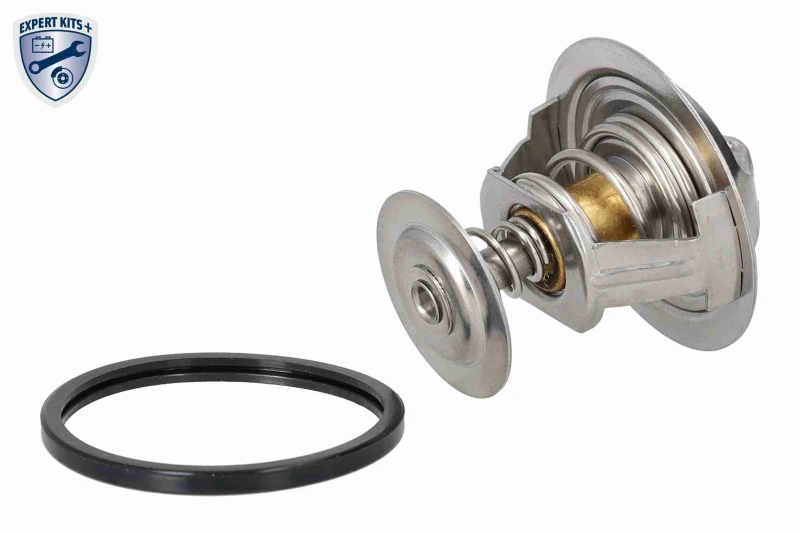 Image of VEMO V25-99-1736 Engine thermostat EXPERT KITS +, Opening Temperature: 88°C, with gasket/seal Thermostat,coolant (316)