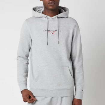 Image of Tommy Hilfiger Mens Essential Pullover Hoodie - Medium Grey Heather - L