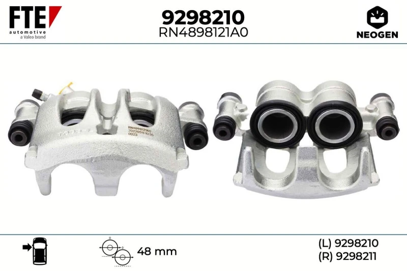 Image of Brake caliper FTE 9298210