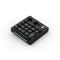 image of Glorious Numpad Prebuilt Mechanical Customisable - Black Slate (GLO-GMMK-NP-FOX-B)