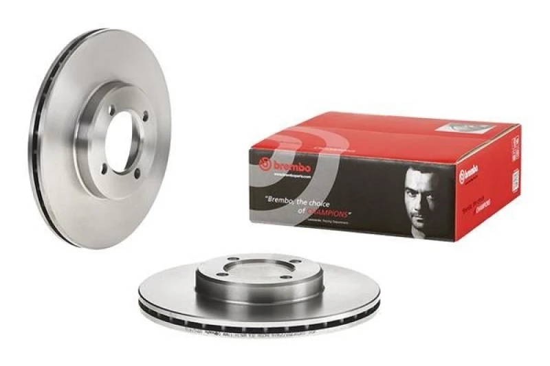 Image of BREMBO Brake disc BREMBO 09.5614.10