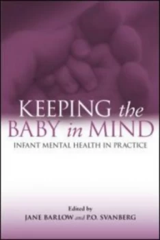 Image of Keeping the Baby in Mind by Jane Barlow Paperback