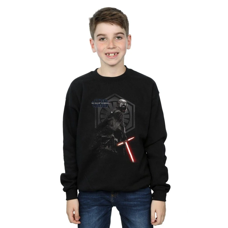 Image of Star Wars Star Wars The Rise Of Skywalker Kylo Ren Vader Remains Sweatshirt Black male
