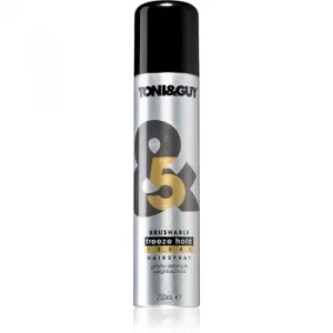 image of Toni & Guy Creative Hairspray Extra Strong Hold 250ml