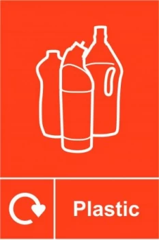 Image of Spectrum Recycling Sign - Plastic RPVC