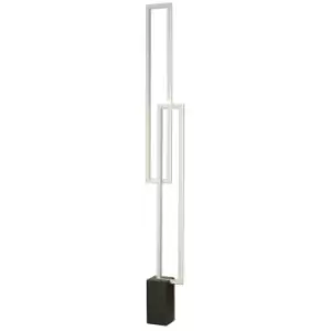 image of Integrated LED floor lamp Wall matte white 180 Cm