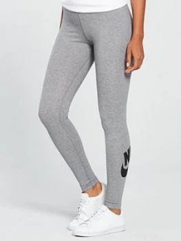 Image of Nike Sportswear Leg A See Leggings Carbon Heather Carbon Heather Size XXL Women