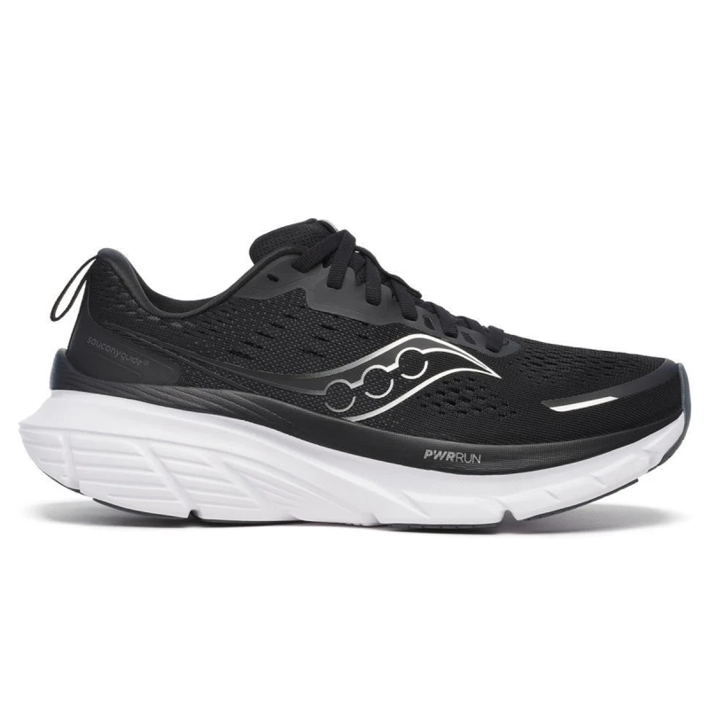 Image of Saucony Saucony Guide 18 Womens Black/white - Black / Standard / 5.5