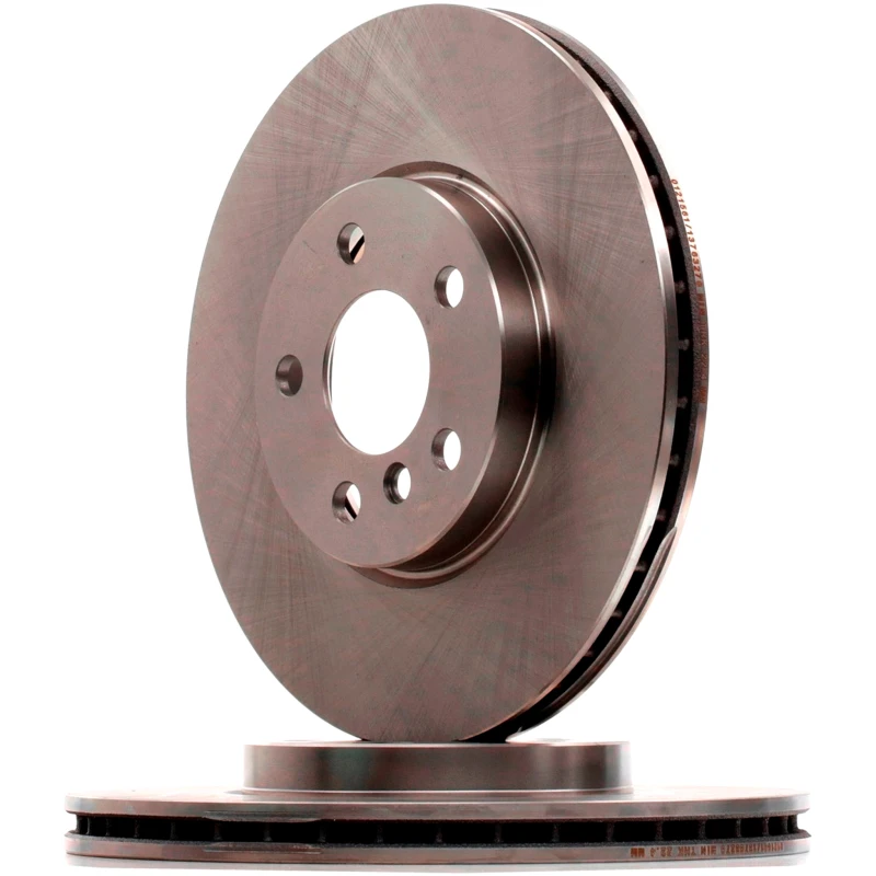 Image of RIDEX 82B1772 Brake disc Front Axle, Vented, Cast Iron, Uncoated, Untreated Cast Iron Brake Disc (82)