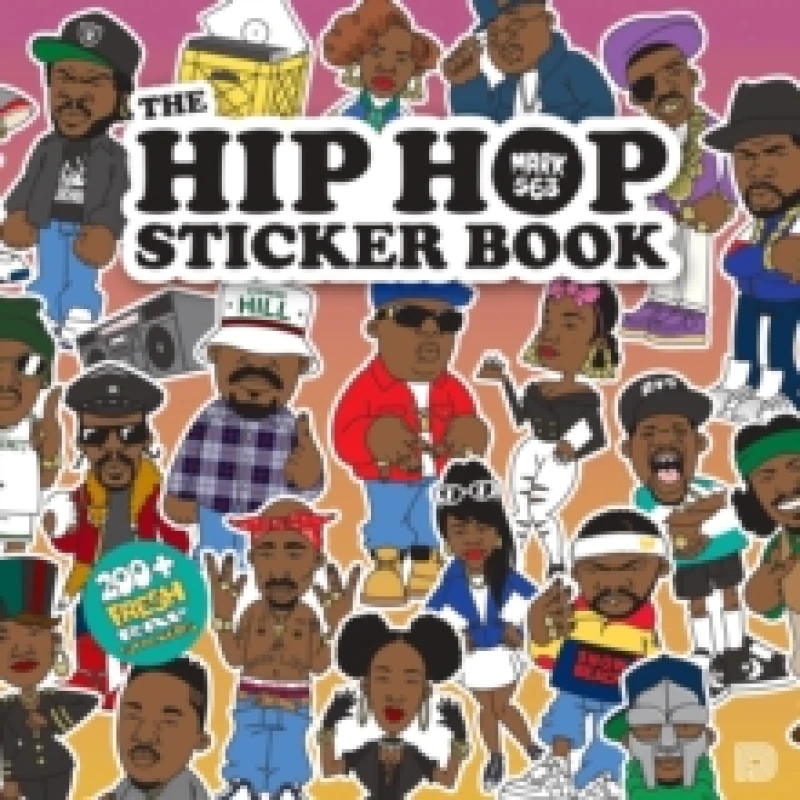 Image of The Hip Hop Sticker Book Paperback / softback