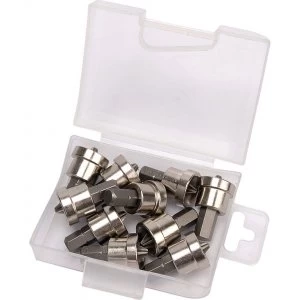Image of Draper Phillips Drywall Dimpler Screwdriver Bits PH2 25mm Pack of 10