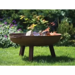 Image of Woodlodge Glasto Fire Pit With Legs 55cm