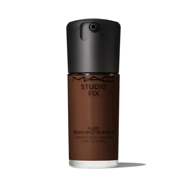 Image of MAC Studio Fix Fluid SPF 15 Foundation - NC65 - Soft-Matte Finish - 24hr Medium-To-Full Coverage - 30ml - MAC Cosmetics