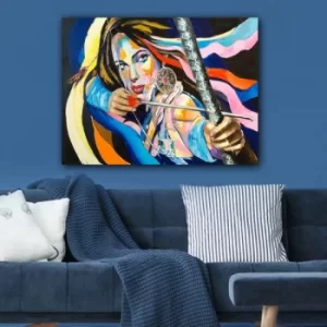 Image of 541206997_70100 Multicolor Decorative Canvas Painting