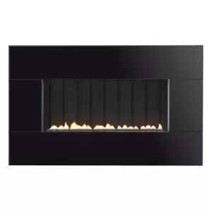 image of Focal Point Fires 2.6kW Piano Flueless Gas Fire - Black