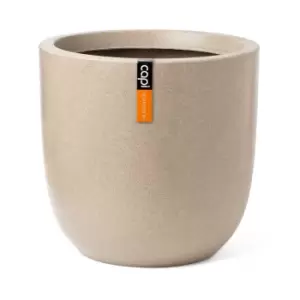 Image of Capi Europe Planter ball Waste Smooth NL 35x34 terrazzo beige
