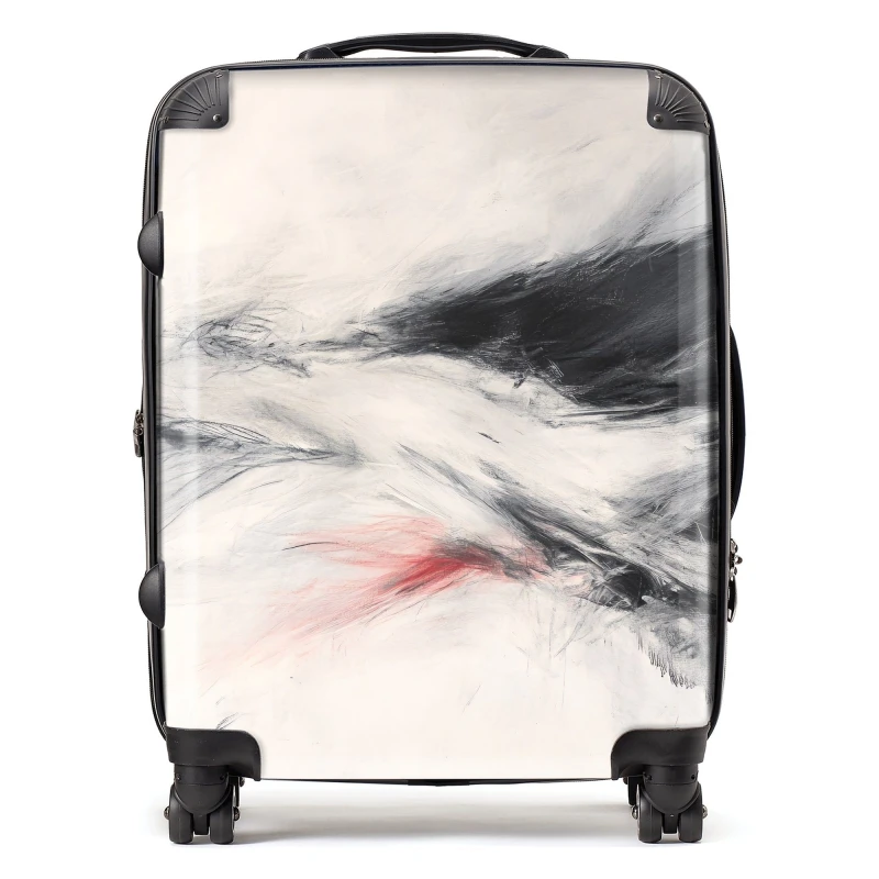 Image of Designer Luggage Isla Quinn: 00003 Suitcase in Grey Size: Large Grey Unisex Large