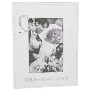 Image of Diamante Heart Photoframe 4x6