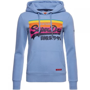 image of Superdry VL California OTH Hoodie - ForeverBlue 5AX