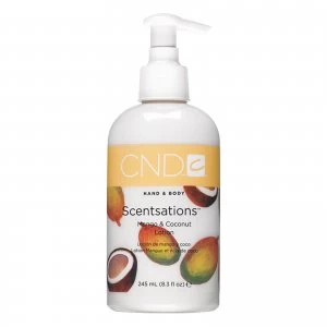 image of CND Scentsations Mango & Coconut Hand Lotion 245ml