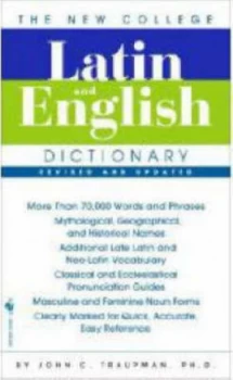 Image of The New College Latin and English Dictionary Revised and Updated by John Traupman Book