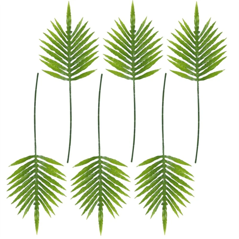 Image of Leaf Pack of 6 x 95cm Green Monstera Leaf Green unisex