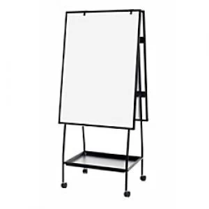 image of Bi-Office Magnetic 4-Leg Creation Station Easel 750 x 1000 mm