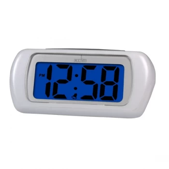 image of Acctim Auric LCD Alarm Clock White