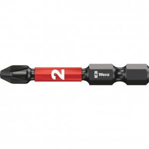 Image of Wera Impaktor Phillips Screwdriver Bits PH2 50mm Pack of 5