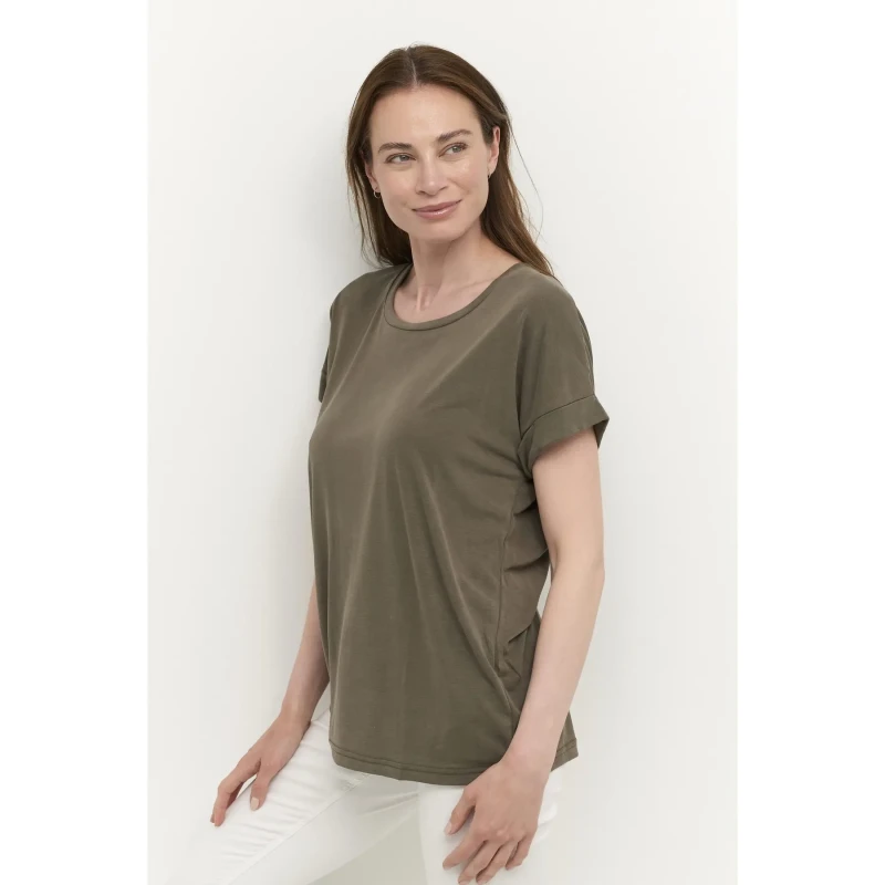 Image of culture Womens T-Shirt CULTURE Kajsa Vert Female 2XL