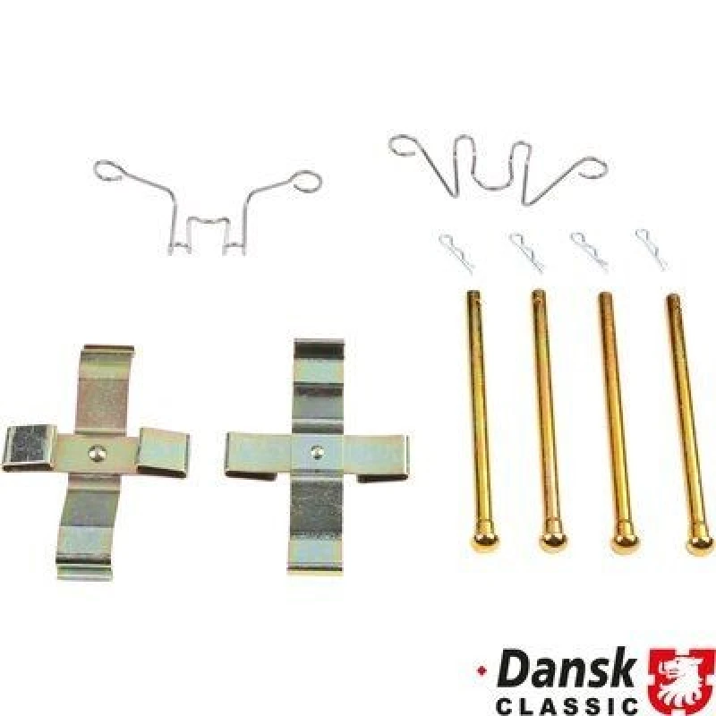 Image of JP GROUP Brake pad fitting kit JP GROUP 1664000110