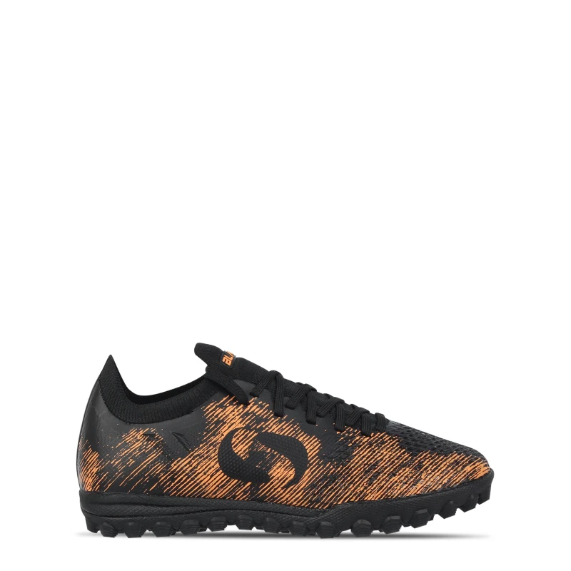 Image of Sondico Blaze Childrens Astro Turf Trainers Black/Orange male C7 (25)