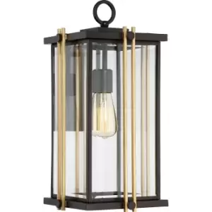 Image of Outdoor IP44 Wall Light Western Bronze LED E27 150W