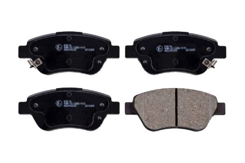 Image of SWAG 40 91 6627 Brake pad set Front Axle, with acoustic wear warning Brake Pad Set,disc brake (402)
