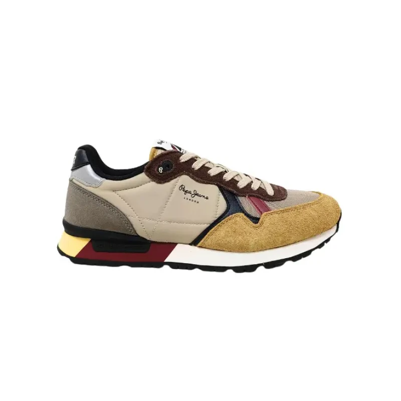 Image of Pepe Jeans Trainers Pepe Jeans Brit Colors Beige Male 40