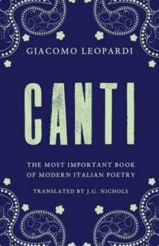 Image of Canti by Giacomo Leopardi Paperback