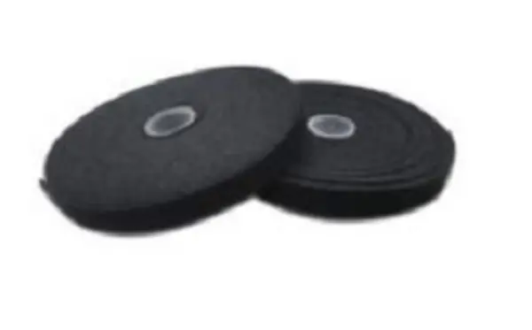 Image of DIGITUS (AK-770905-100-S) Hook-and-loop fastener tape fabric, 10m x 15mm x 2.6mm, on roll, bl