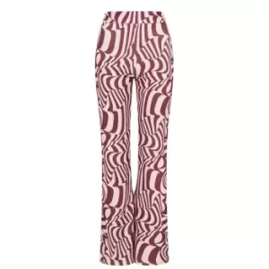 Image of I Saw It First Flared Trousers - Brown
