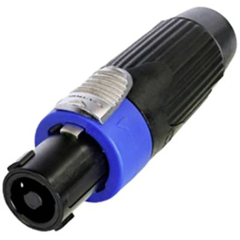 Image of Neutrik Neutrik NLT4FXXBAG Plug Black/blue NLT4FXXBAG