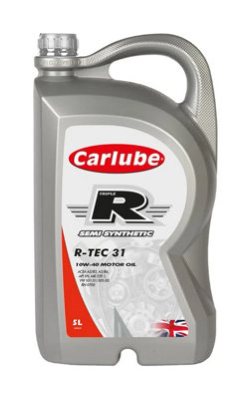 Image of Carlube Engine Oil 5L Triple R 10W40 A3 B4 Semi Synthetic 5 Litres R-Tec 31