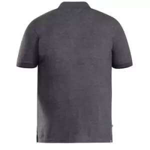 Image of Duke Mens D555 Grant Kingsize Pique Polo Shirt (7XL) (Charcoal)