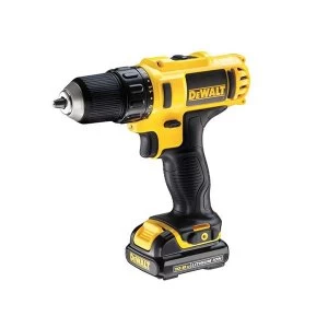 Image of DEWALT DCD710N Sub Compact Drill Driver 10.8V Bare Unit