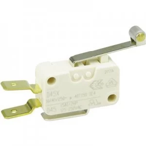 image of Cherry Switches Microswitch D45U V3RD 250 V AC 16 A 1 x OnOn momentary