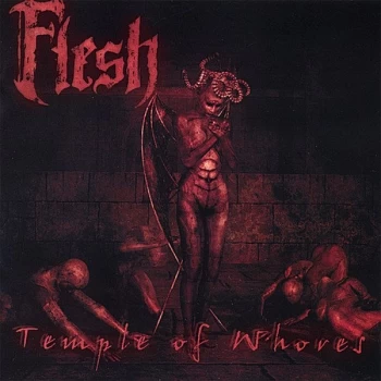 image of Flesh - Temple of Whores CD